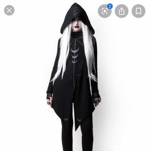 Rogue and Wolf moon seer hoodie